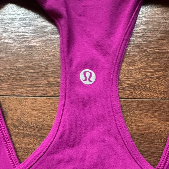 Lululemon Purple Racerback Tank Top - Picture 4 of 4